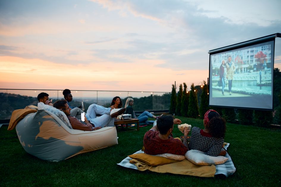 outdoor movie night